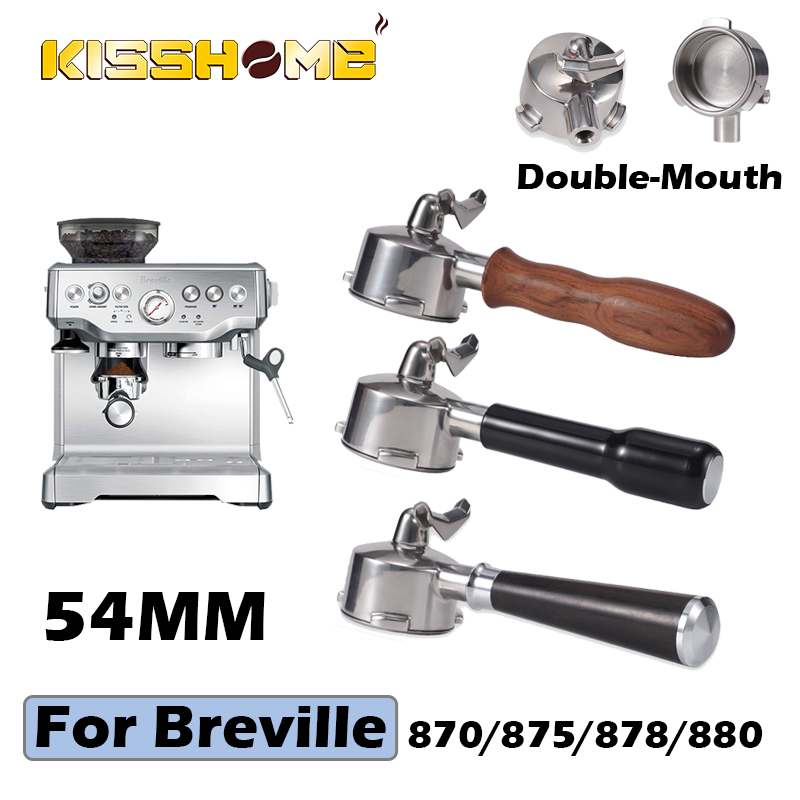 Breville Espresso Bes870 - 54mm Coffee Portafilter Double Spout With