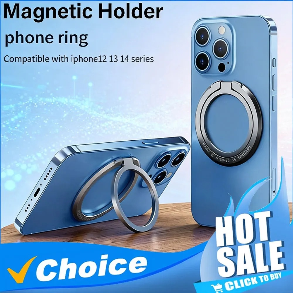 Taco Stand Holder - Magnetic Phone Ring Holder Removable Finger