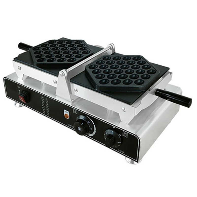 Egg Waffle Pan - 1500W Waffle Maker Commercial HongKong Bubble