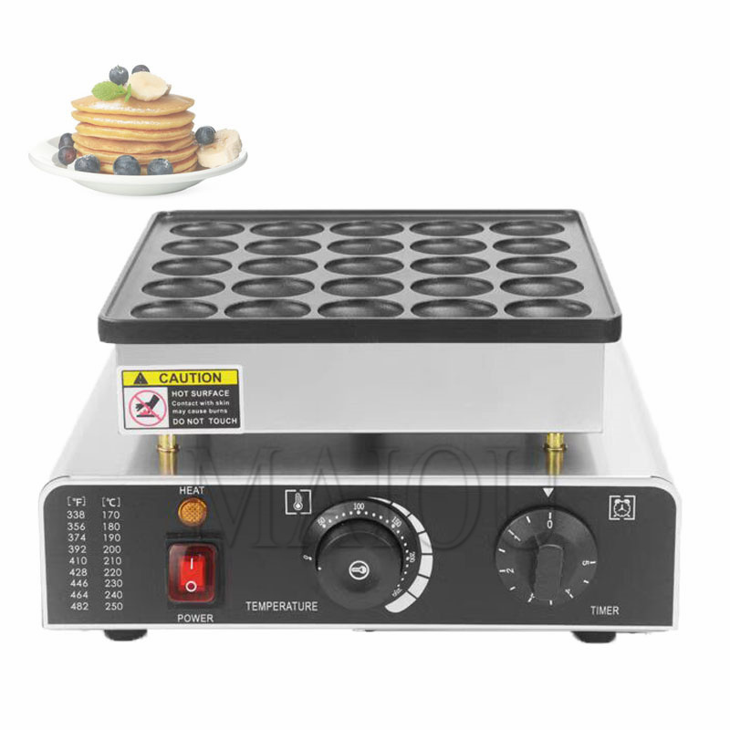 25 Holes  Pancake Machine 900W - Mini Pancake Griddle recension och pris