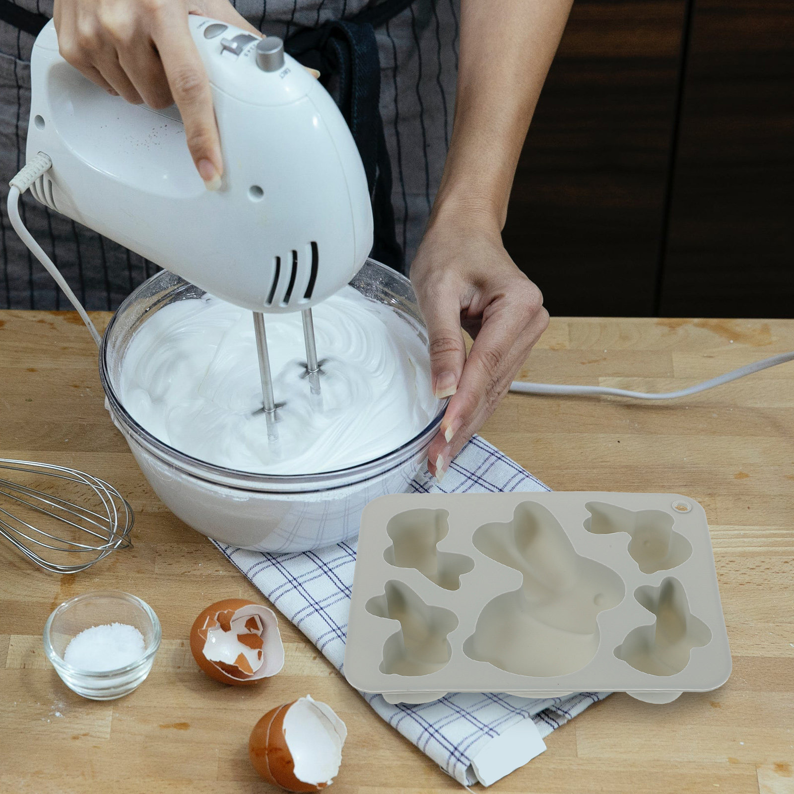 1Pcs High Quality Food Grade S - Bunny Cake Mold recension och pris