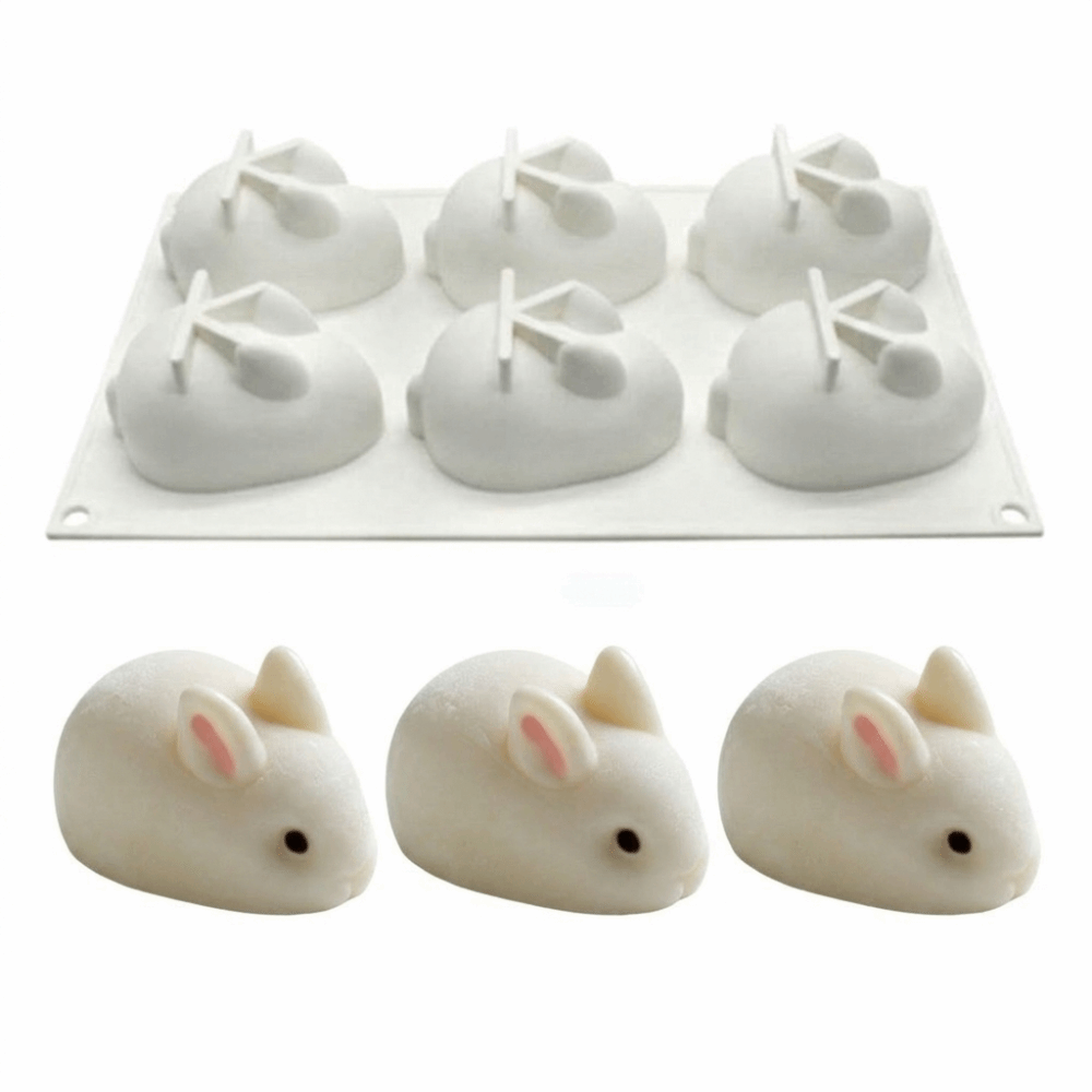 Silicone 3D Rabbit Cake Molds  - Bunny Cake Mold recension och pris