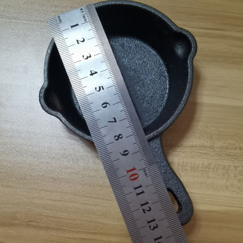 8.5cm Small Fry Pan Steak Pot  - Cast Iron Corn recension och pris
