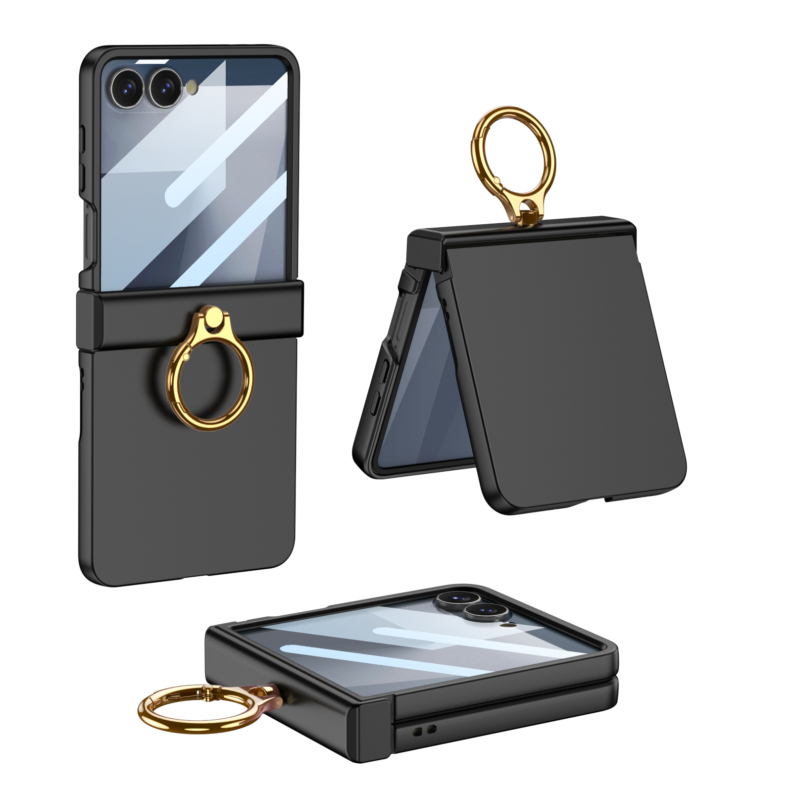 For Samsung Z Flip 7 Ring Stan - Taco Stand Holder recension och pris