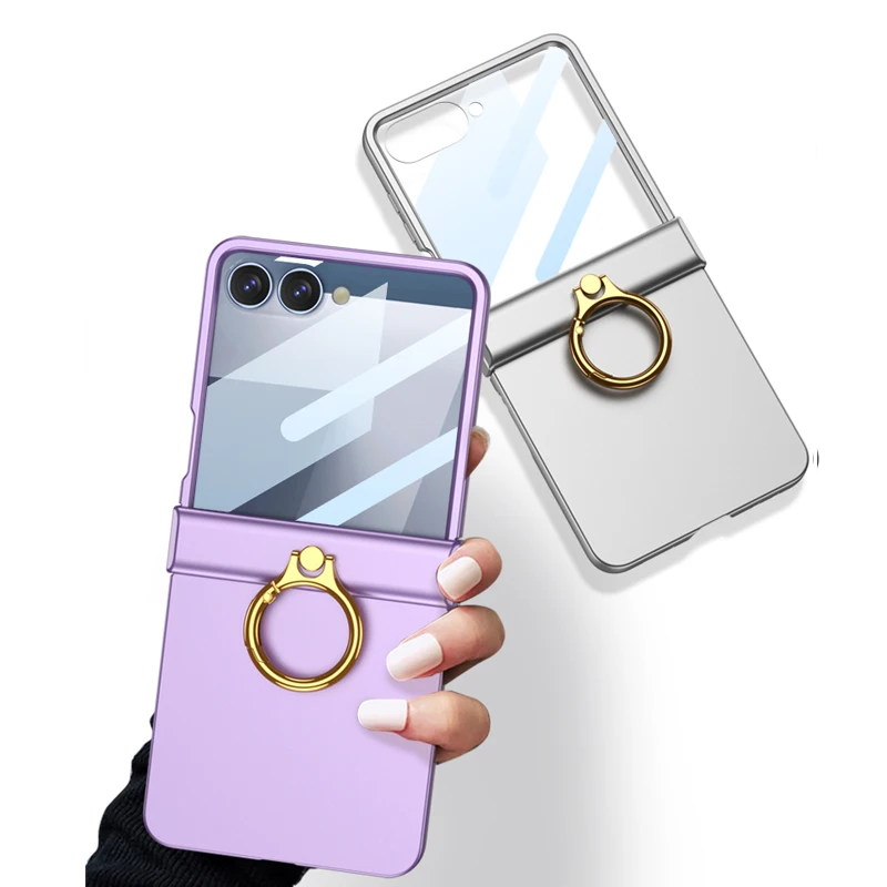 For Samsung Z Flip 7 Ring Stan - Taco Stand Holder recension och pris