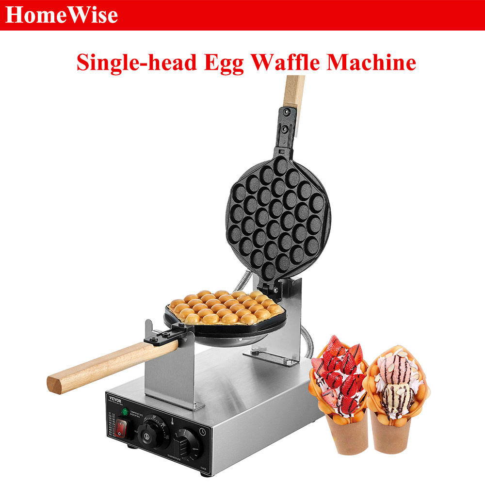 HomeWise Commercial Egg Bubble - Egg Waffle Pan recension och pris