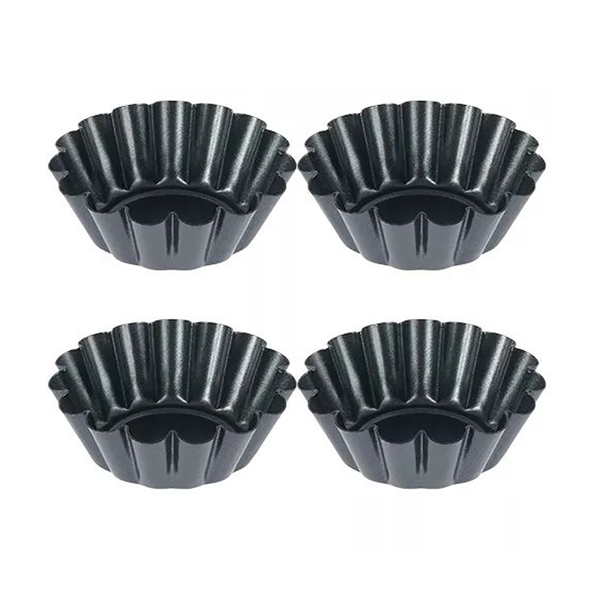 4PCS Mini Round Nonstick Tart  - Egg Waffle Pan recension och pris