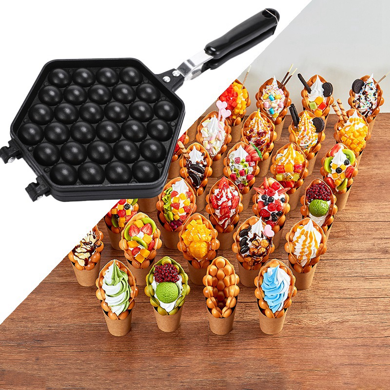 Egg Bubble Cake Baking Pan Mol - Egg Waffle Pan recension och pris