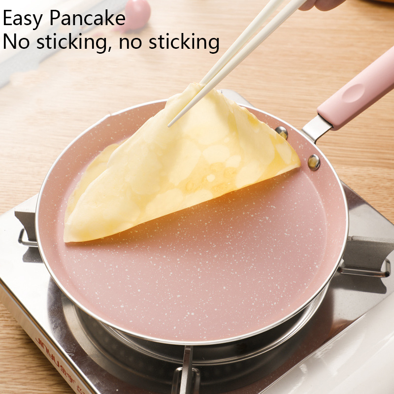 1 Non Stick Pink Frying Pan Fo - Egg Waffle Pan recension och pris