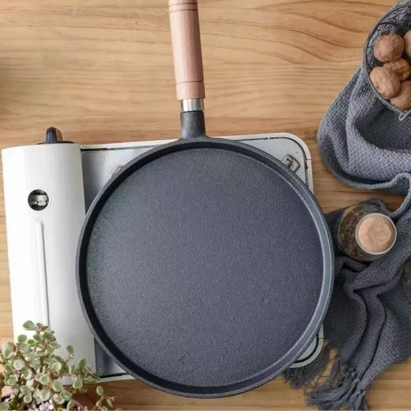 26cm Cast Iron Frying Pan Unco - Mini Pancake Griddle recension och pris