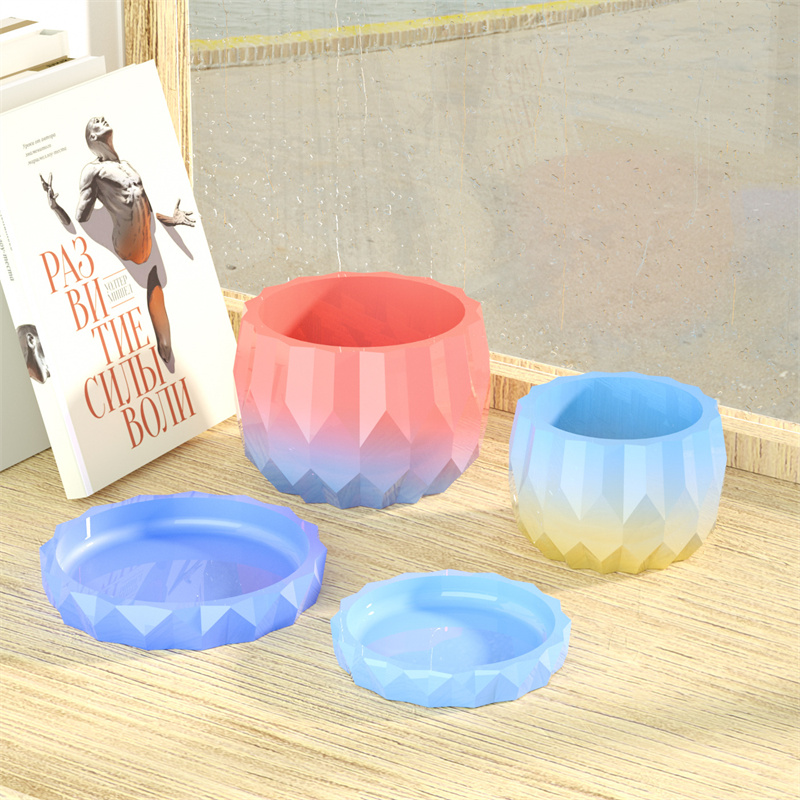 1 Set Silicone Planter Molds F - Potsticker Mold recension och pris