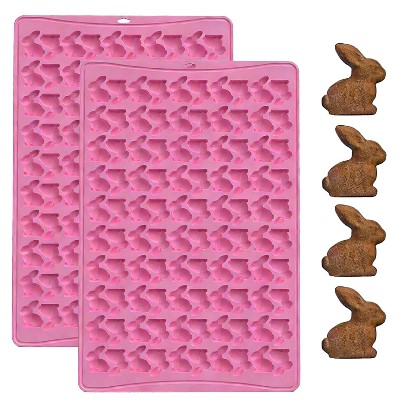 1pc 100 Grid 3D Rabbit Cookie  - Bunny Cake Mold recension och pris