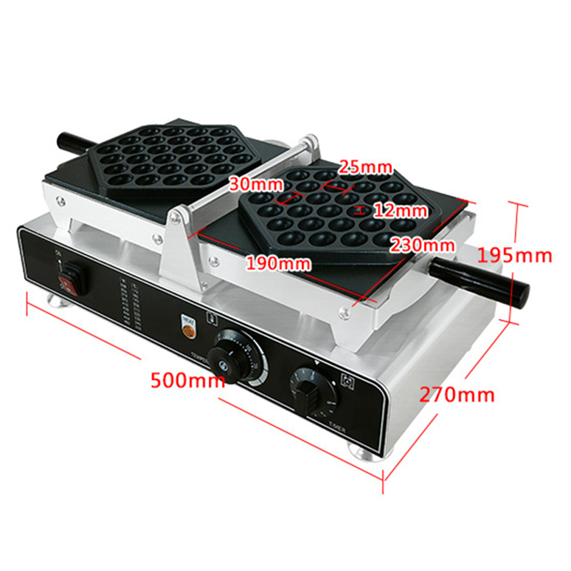 1500W Waffle Maker Commercial  - Egg Waffle Pan recension och pris