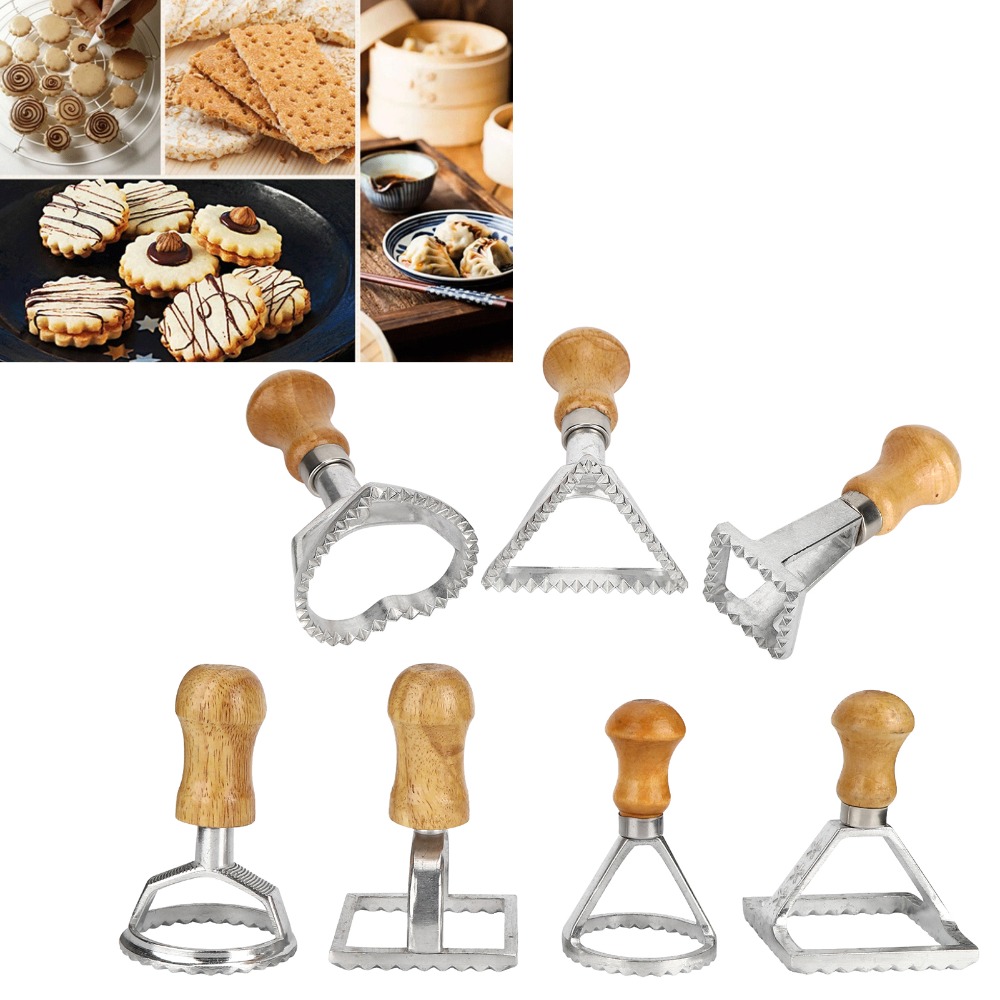 7PCS Individual Upright Raviol - Dumpling Press Set recension och pris