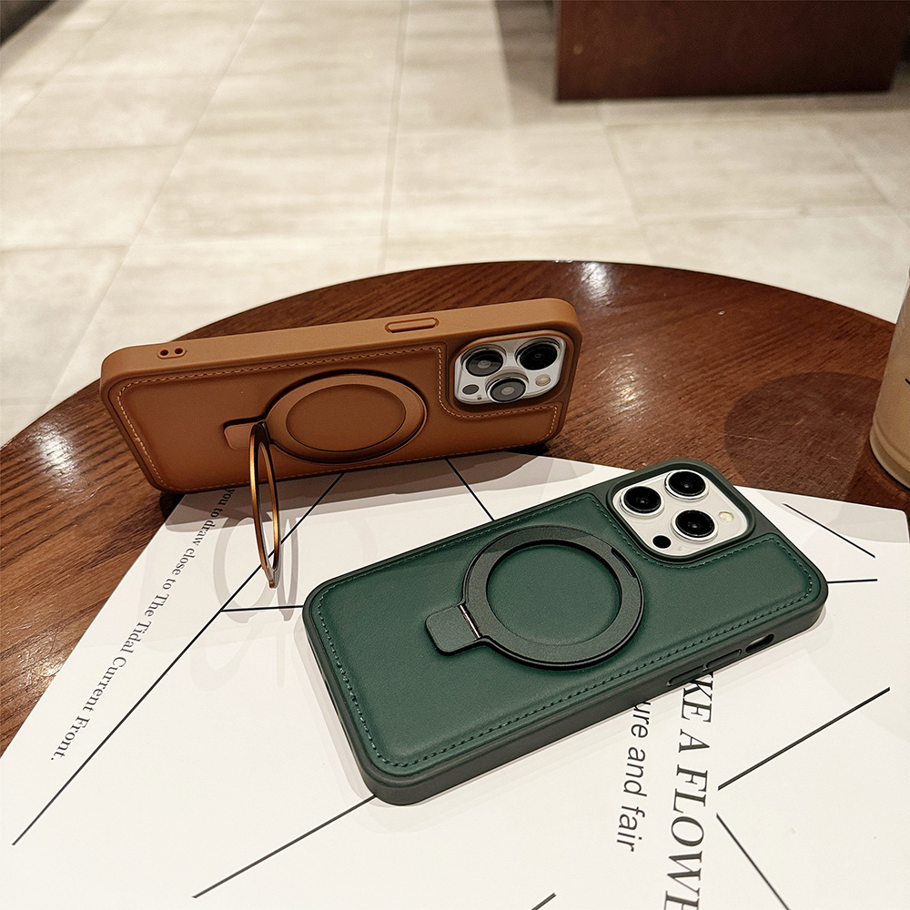 PU Leather Magnetic Case for A - Taco Stand Holder recension och pris