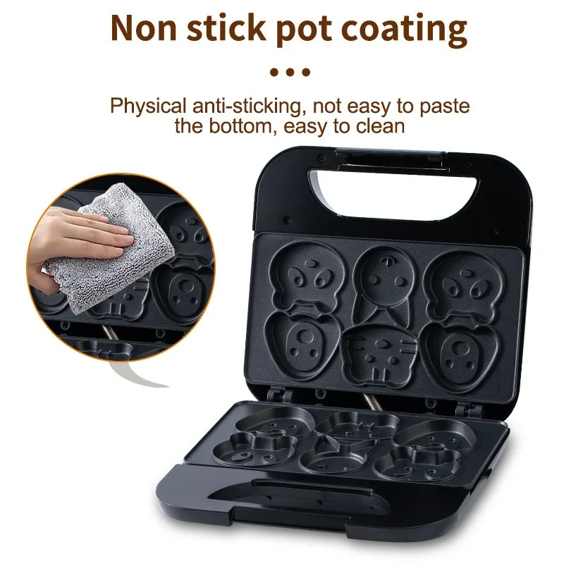 Household Cartoon Biscuit Mach - Mini Pancake Griddle recension och pris