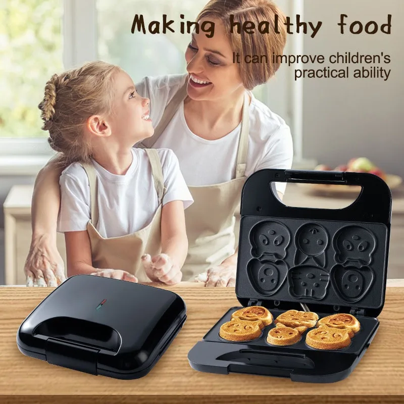 Household Cartoon Biscuit Mach - Mini Pancake Griddle recension och pris