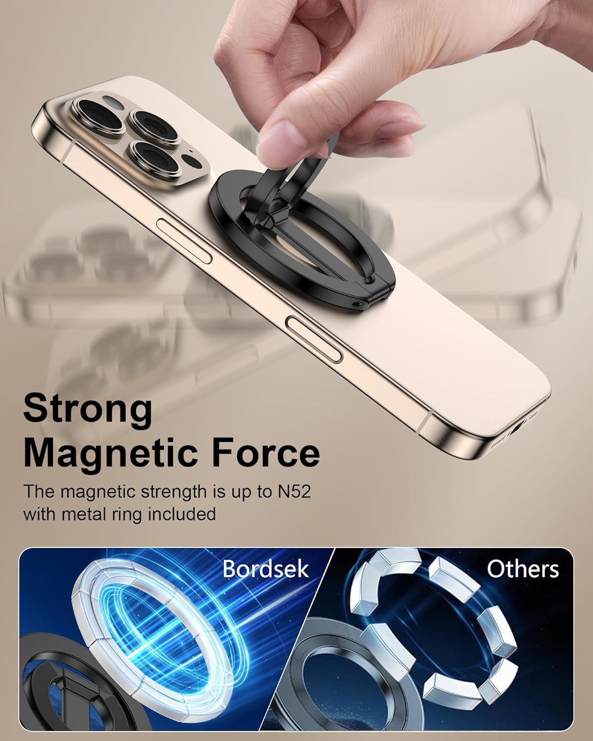 Phone Grip Holder Stand Dual-S - Taco Stand Holder recension och pris